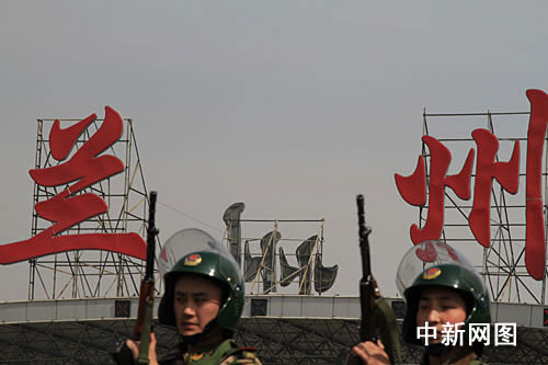 兰州发生枪击案 一名警察被枪杀（图）