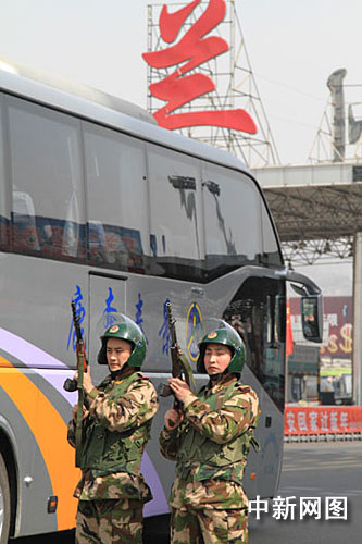 兰州发生枪击案 一名警察被枪杀（图）