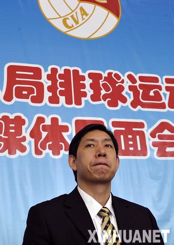 王宝泉出任中国女排主教练 蔡斌辞职