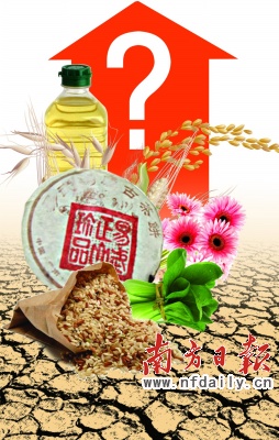 西南旱灾对CPI影响要旱情完全过去才能定论