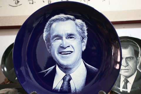 平民刻瓷艺术家刘效