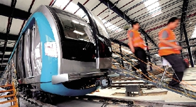 北京地铁大兴线开始调试 将成国内最长地铁线