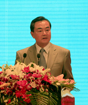 王毅：两岸大交流的局面开始形成