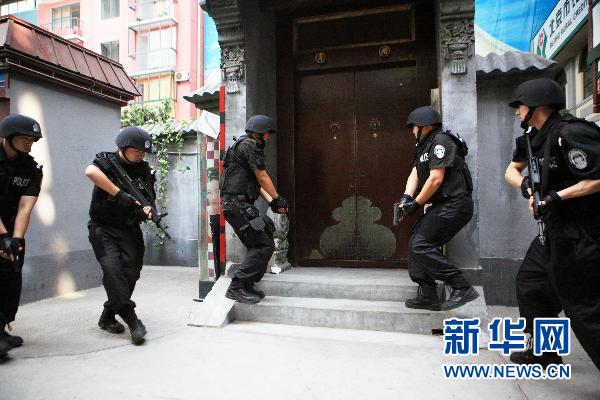 北京刑警全员培训抓捕实战技能