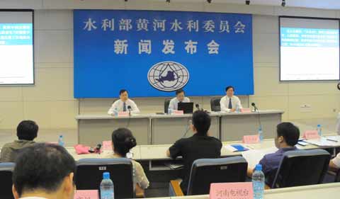 黄河汛期三次调水调沙 泥沙输送全线贯通