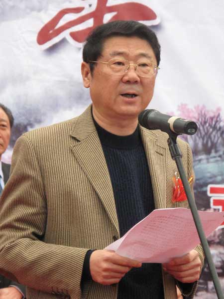  焦作市委书记路国贤致辞(焦宏昌 摄)