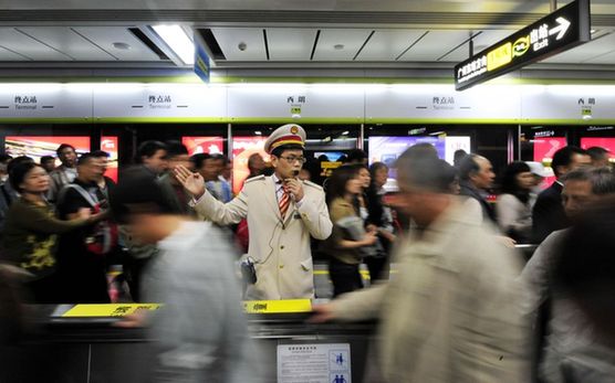 国内首条城际地铁广佛线开通