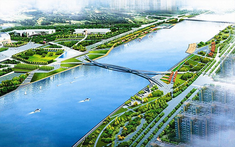 汾河景区南延段六大景点抢先看