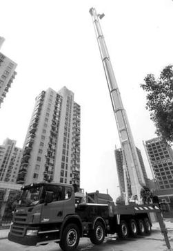 西安将购101米世界最高云梯车 耗资2500万