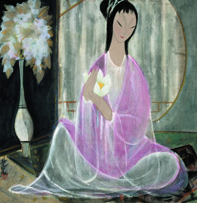 艺术大师林风眠师生作品联展在浙江杭州举行