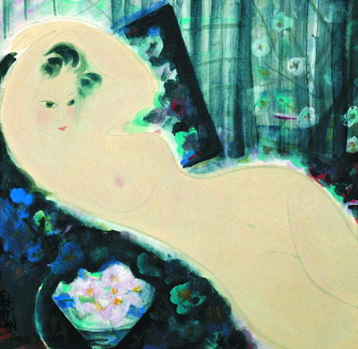 艺术大师林风眠师生作品联展在浙江杭州举行