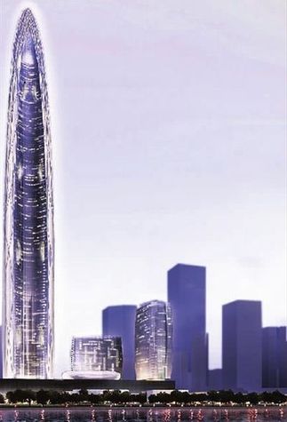 武汉开建全球第三高楼 高606米投资逾300亿