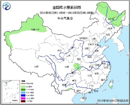 未来三天天气预报：全国大部雨雪少 气温逐步回升