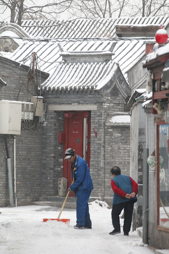 北京降下60年最晚初雪