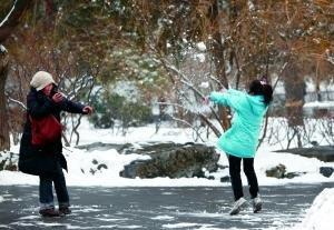 北京今迎入冬以来第四场降雪 降雪量为小到中雪(图)