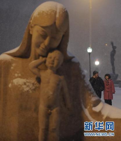 喜迎春雪 我国中东部地区持续降雪