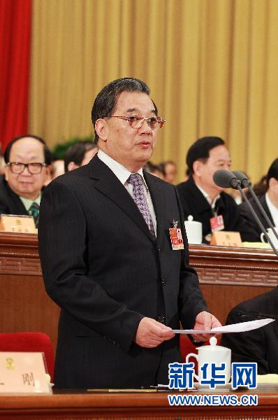 全国政协十一届四次会议举行第三次全体会议