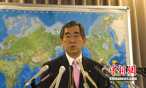 日本新外相松本刚明走马上任