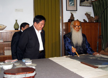 张大千博物馆明年将落成 两岸张大千字画可望共展