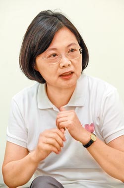 蔡英文称其竞选办公室将于6月底进入运转(图)