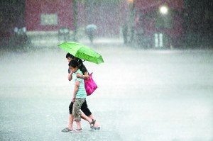 北京昨降13年最大一场雨 全市平均降水量52毫米 