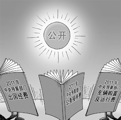 中央部门首次公开“三公”经费后的三大热点