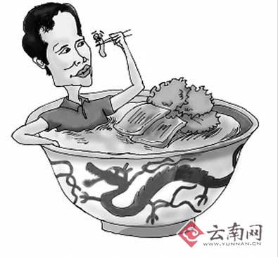 方舟子质疑过桥米线 云南省餐美协反驳(组图)