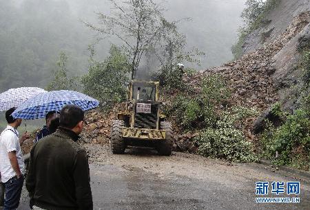 四川渠县遭洪水袭击