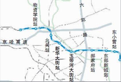 北京14号线等4条地铁线规划方案公布（图）