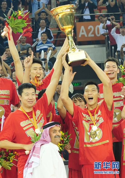 中国男篮重回亚洲之巅 获直通伦敦奥运门票