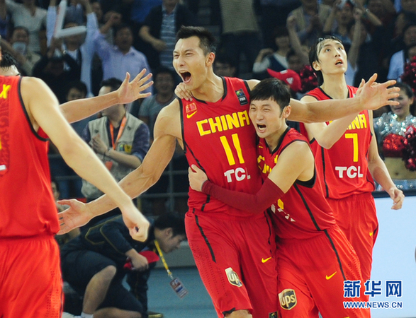 中国男篮重回亚洲之巅 获直通伦敦奥运门票