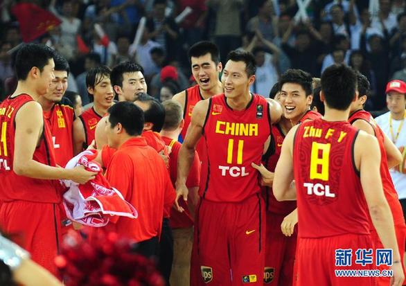 中国男篮重回亚洲之巅 获直通伦敦奥运门票