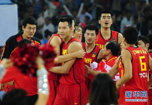 中国男篮重回亚洲之巅 获直通伦敦奥运门票