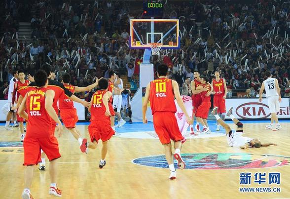 中国男篮重回亚洲之巅 获直通伦敦奥运门票