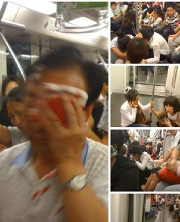 上海地铁10号线老西门站发生列车追尾 有人受伤