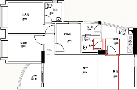 4.2万元搞定110平方米(组图)