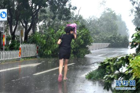 强台风“纳沙”登陆海南
