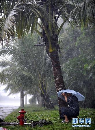 强台风“纳沙”登陆海南