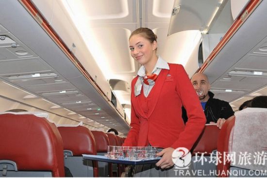 实拍美艳的俄罗斯空姐