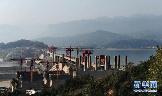 三峡枢纽175米试验性蓄水进入最后“1米冲刺”