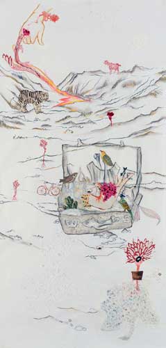透明的墙——中印艺术展