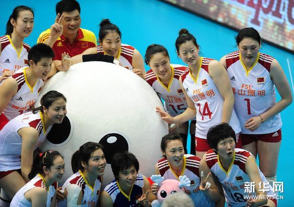 世界杯:中国女排决胜局逆转 3:2险胜日本
