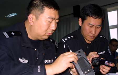 北京通州警方配发3g单兵视音频传输设备