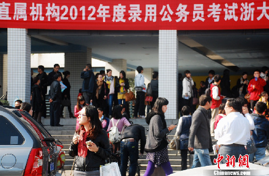 2012年“国考”表情