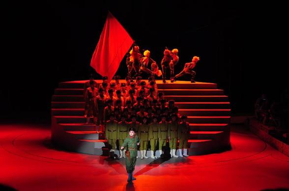 大型情景交响歌舞《智取威虎山》牡丹江首演