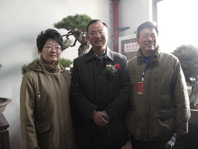 盆景艺术大师蚌埠比拼盆景绝活