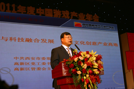 2011年中国网络游戏市场销售收入超过420亿