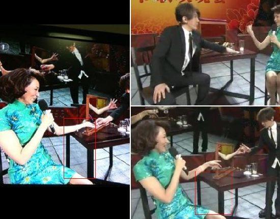 网友揭秘龙年春晚刘谦“镜子里喝咖啡”