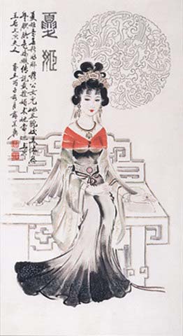 古代九大名女画 貂蝉最早女间谍？ 组图