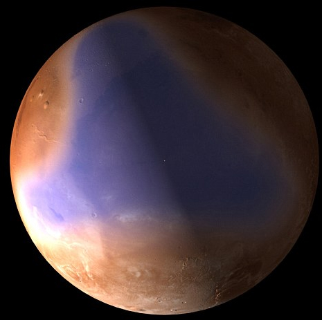 欧探测器发现最新证据:火星上曾一片汪洋(图)